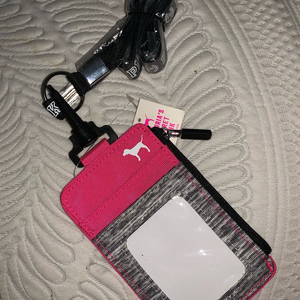 VS PINK LANYARD PINK